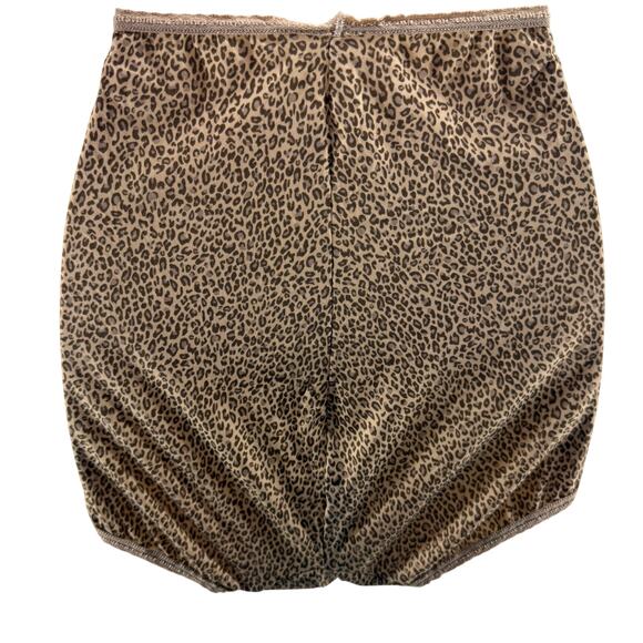 Bali Skimp Skamp Brief Panty Number 2633 Womens Size Xl Leopard - Picture 5 of 6